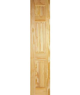 3 Panel Clear Pine Door