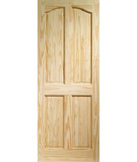 Rio 4 Panel Internal Clear Pine Door 