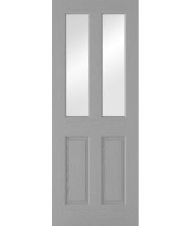 2P/2L Pre-Finished Moulded Grey Door
