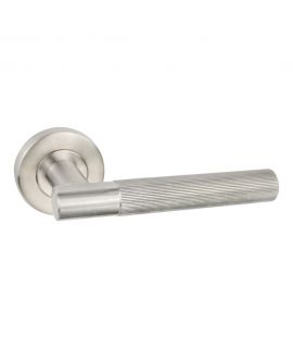 Geneva Satin Stainless Steel Handle Hardware Packs - Latch or Privacy