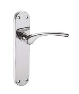 Musca Polished Chrome Handle Hardware Pack - Latch Or Privacy 