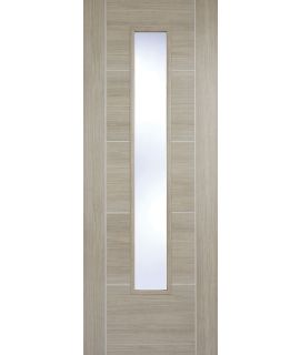 Vancouver Laminated Glazed Light Grey Door (Pre-Finished)
