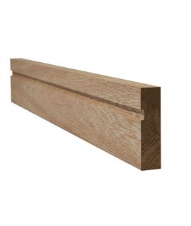 18X70 Oak Faced Single Grooved Architrave (Both sides of 1 doors - 2 x 2.2M & 1 x 1.1M Lengths)