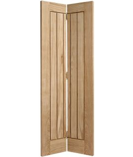Mexicano Oak Pre-Finished Bi-Fold Door