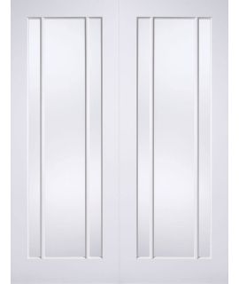 Lincoln Pair Primed White Door