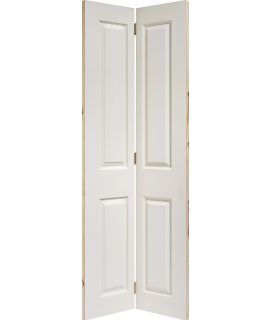 4P Bi-Fold Primed White Doors 762 x 1981