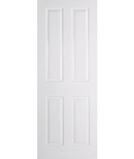 4 Panel Primed White Door