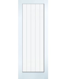 Vertical 1L Primed White Door